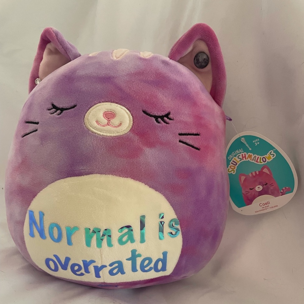 Customized punky Caeli Squishmallow!